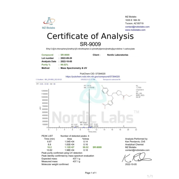 Nordic Labs Stenabolic SR9009